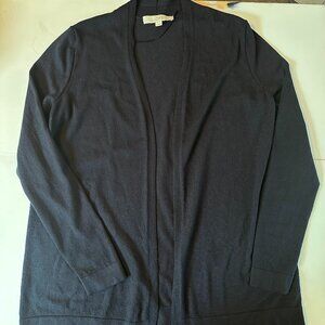 LOFT Black Cardigan Sweater